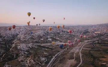 探戈土耳其，翱翔熱氣球